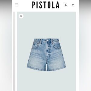 NWT Pistola Saige high rise short